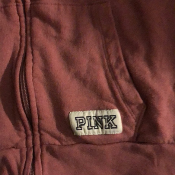 Pink zip up hood - Picture 3 of 4